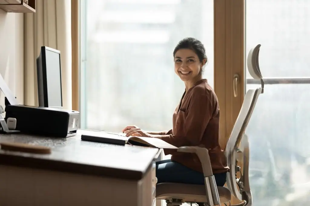 Espace de travail confortable